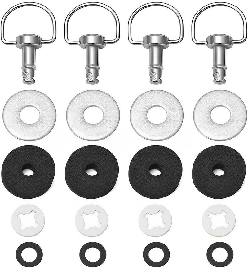 VPZMT Roof Pins Quick Release Bolts for 2017-2025 Can Am X3/X3 Max Models (Replace# 715003815) 4 Sets - Image 3